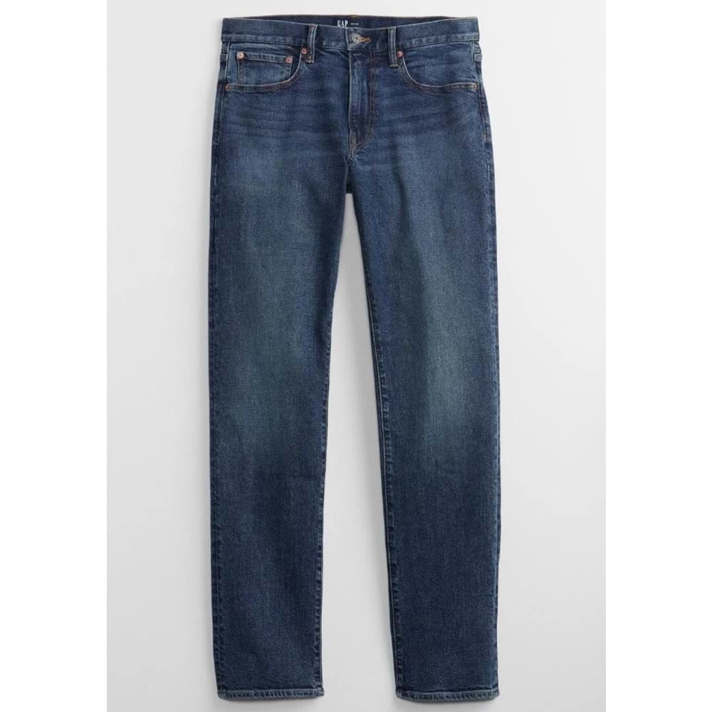 Gap V-Straıght Odom 413718000 Düz Kalıp Erkek Kot Pantolon