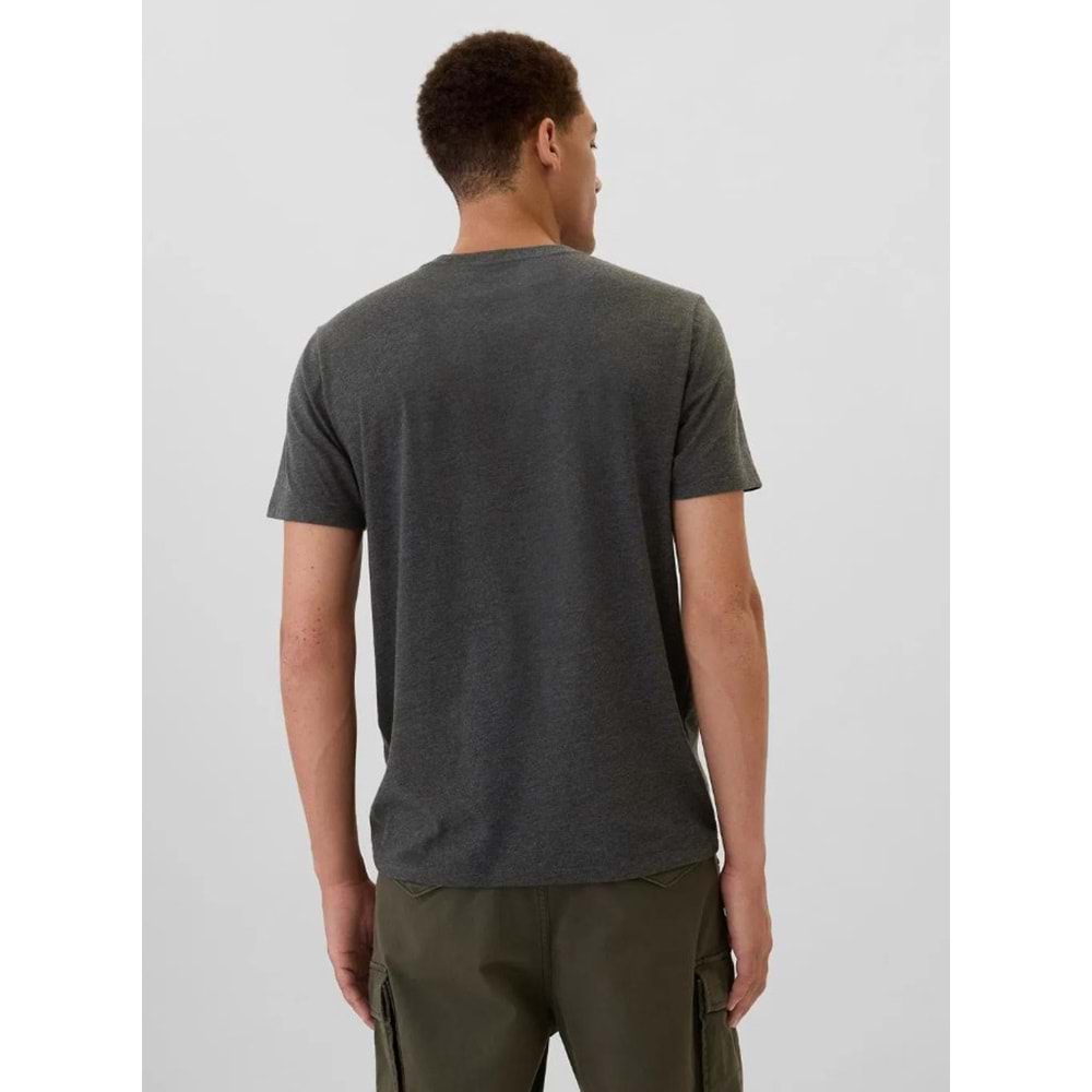 Gap V-Frch Everyday Soft Micro Logo Crew 502022000 Kısa Kol Tişört Erkek T-Shirt