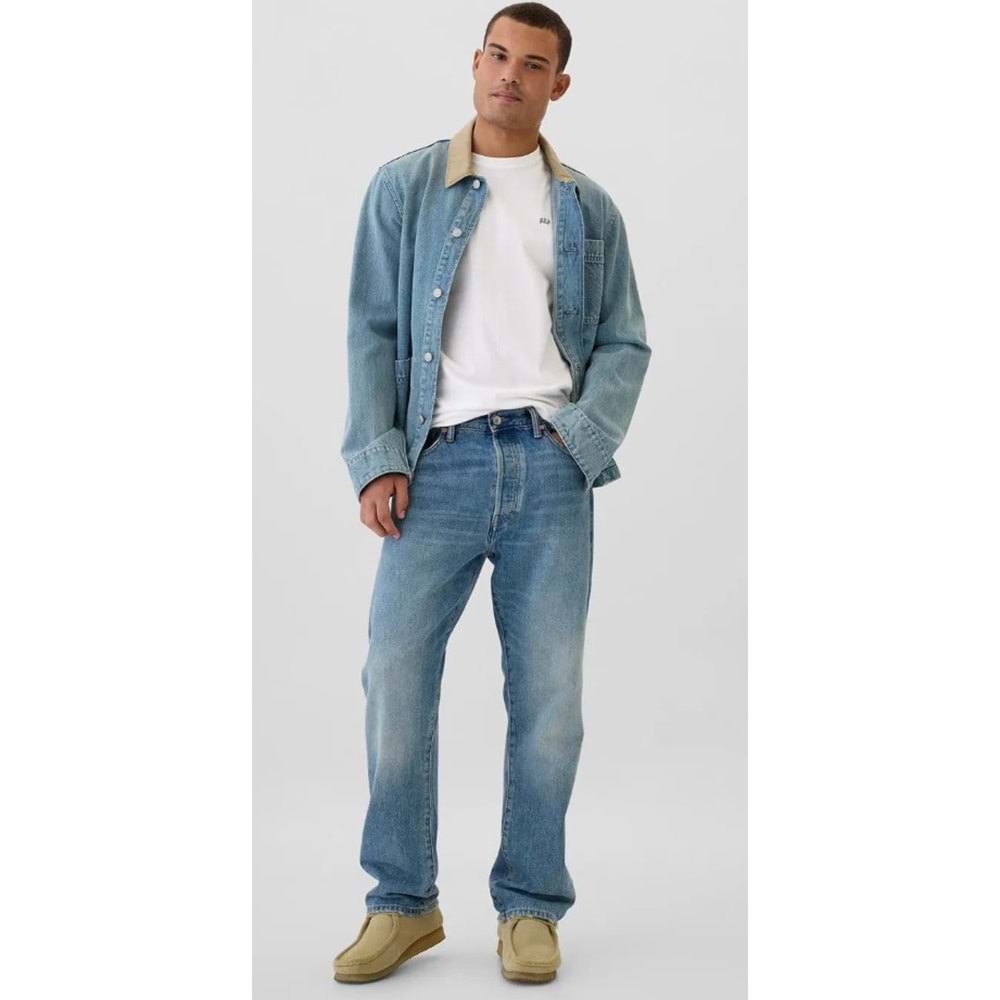 Gap V-Frch Everyday Soft Micro Logo Crew T-Shirt 502022 Kısa Kol Tişört Erkek T-Shirt