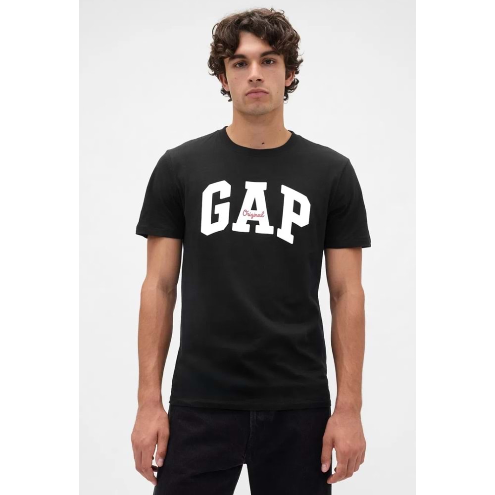 Gap Everyday Soft Gap Original Logo T-Shirt 542246 Kısa Kol Tişört Erkek T-Shirt