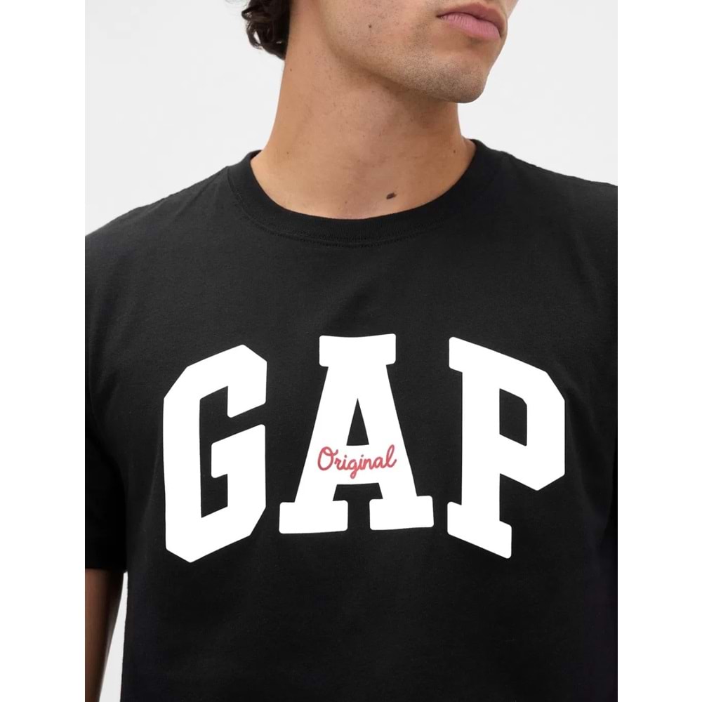 Gap Everyday Soft Gap Original Logo T-Shirt 542246 Kısa Kol Tişört Erkek T-Shirt