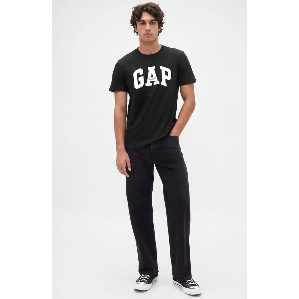 Gap Everyday Soft Gap Original Logo T-Shirt 542246 Kısa Kol Tişört Erkek T-Shirt