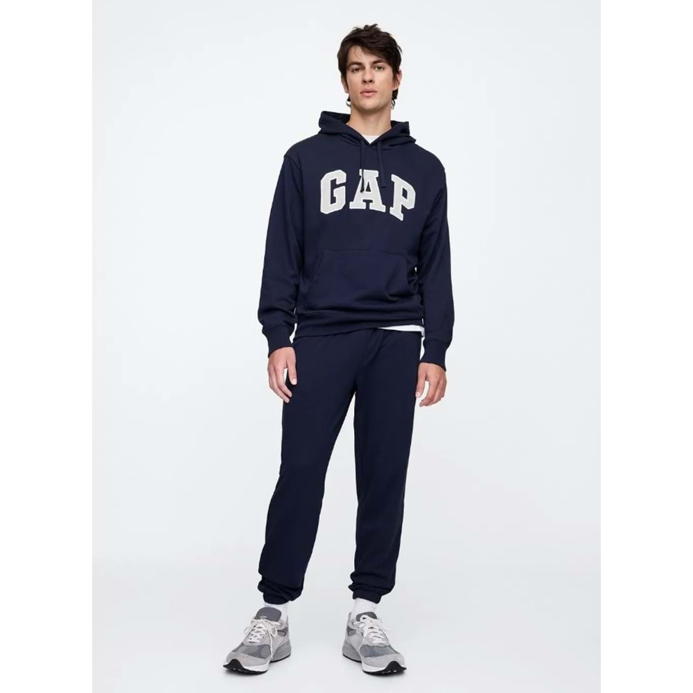 Gap V-Frch Ft Herıtage Logo Po - 868453007 Erkek Kapüşonlu Sweatshirt