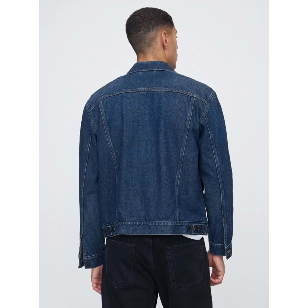 Gap V-New Denim Icon Jacket - Lıght 722736000 Icon Denim Ceket Erkek Kot Ceket