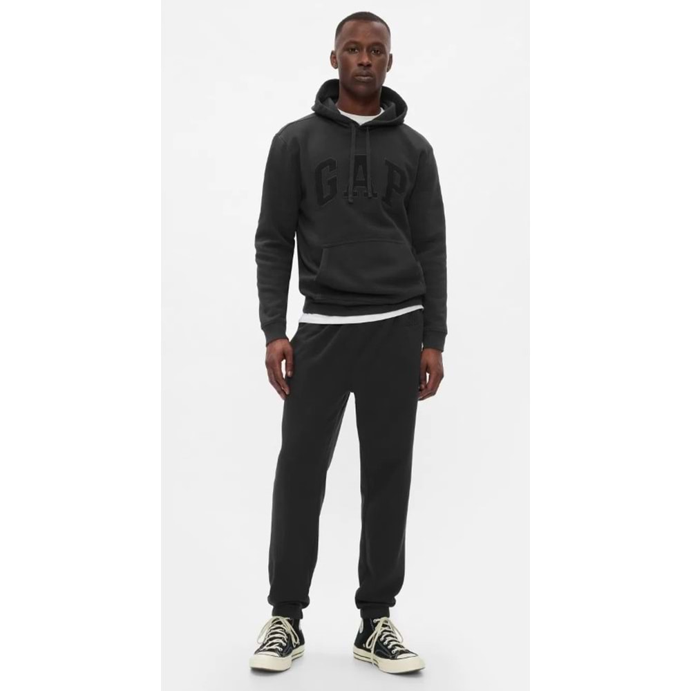 Gap V-Herıtage 500382 Logo Gap Logo Fleece Jogger Fransız Havlu Kumaş Erkek Eşofman Altı