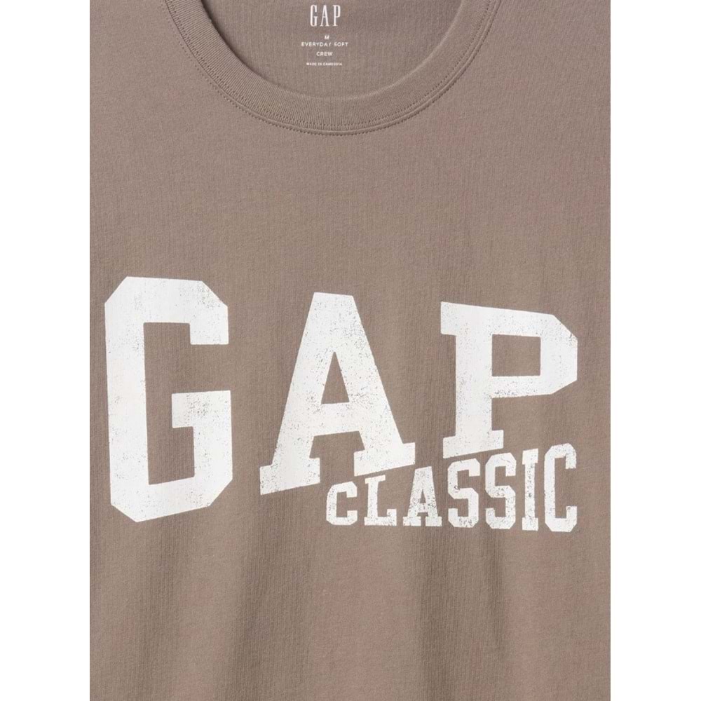 Gap Everyday Soft Gap Classic Logo 745029 T-Shirt Kısa Kol Tişört Erkek T-Shirt