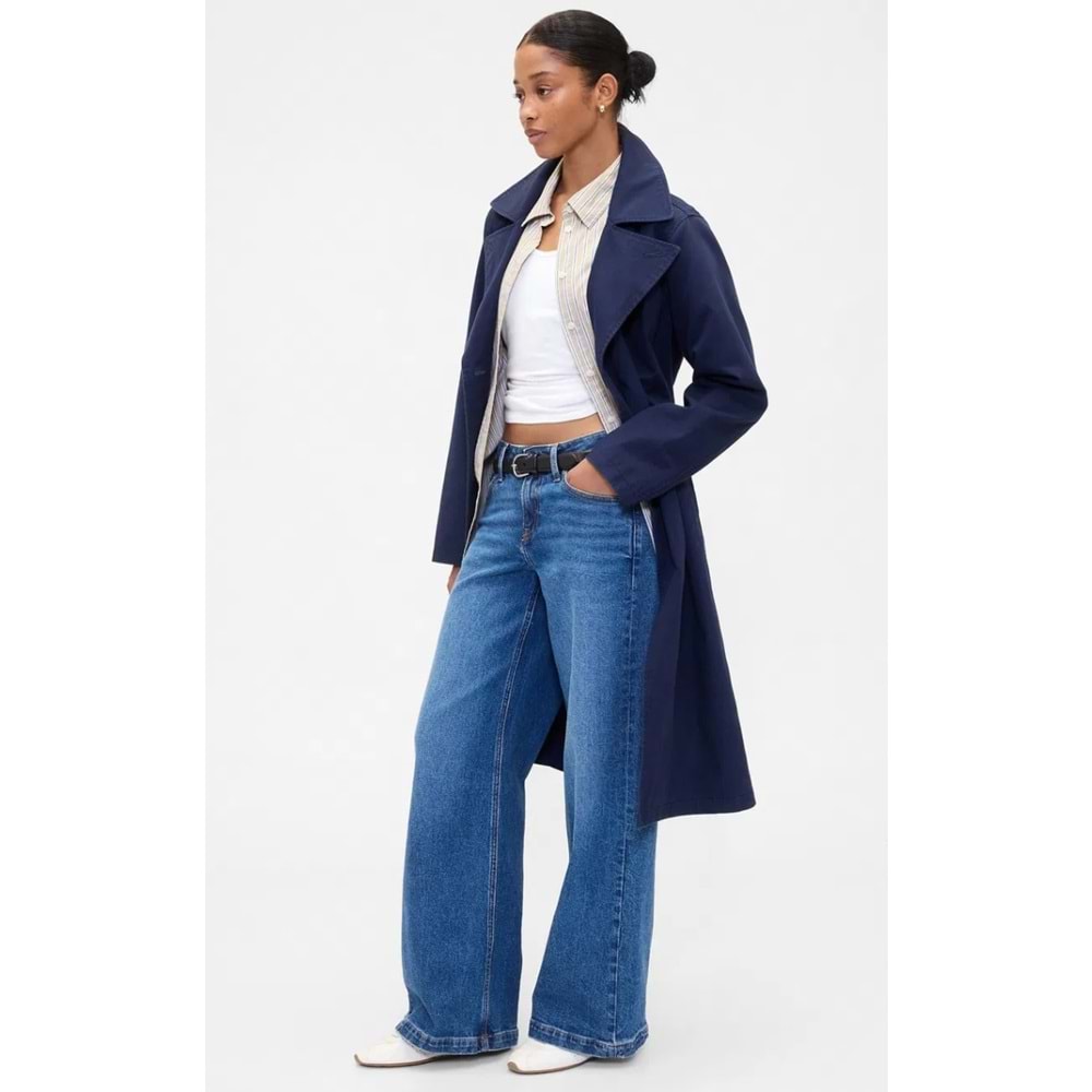 Gap 715913002 Trençkot Ceket Kadın Mont