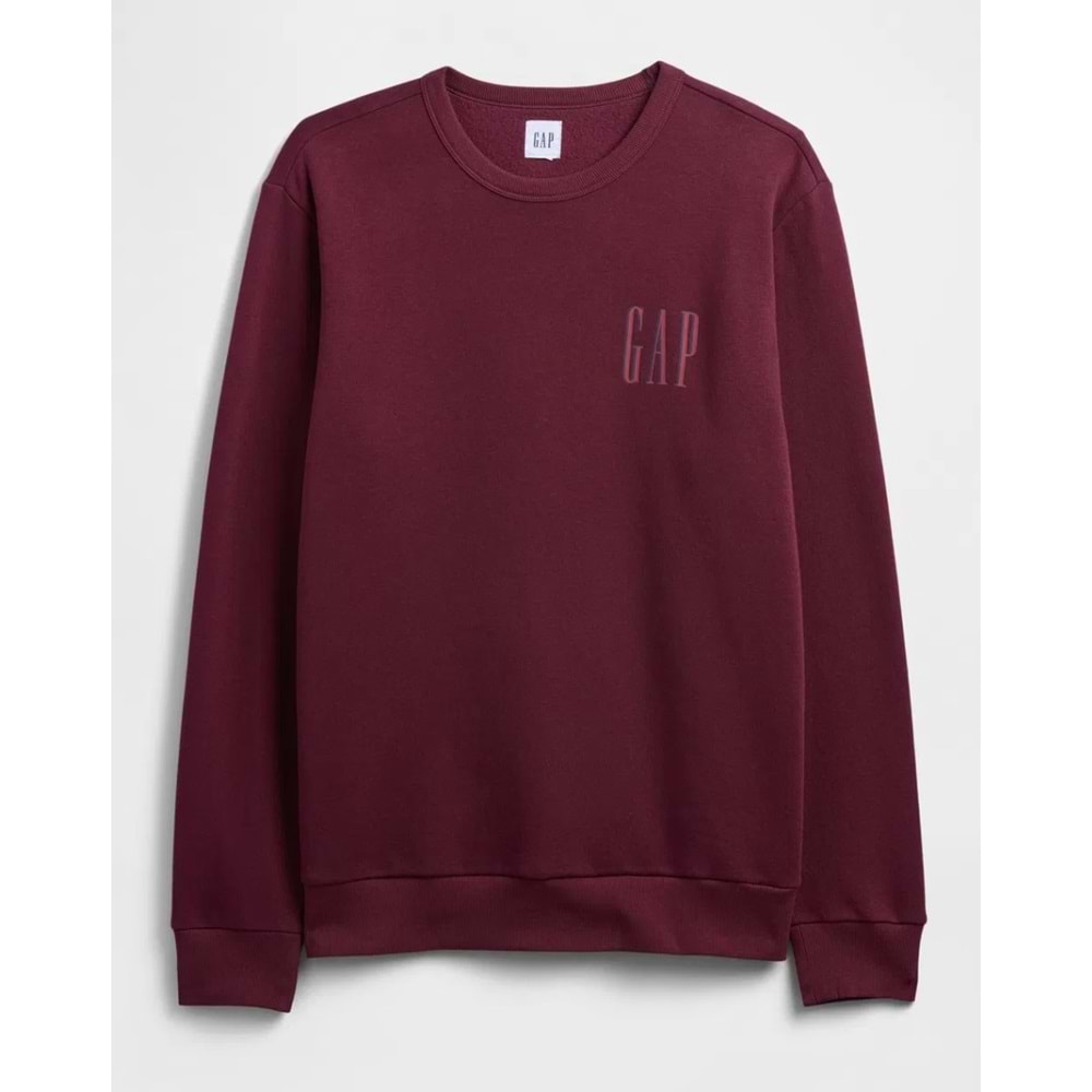 Gap 645634 Gap Logo Fleece Sweatshirt Erkek Sweatshirt