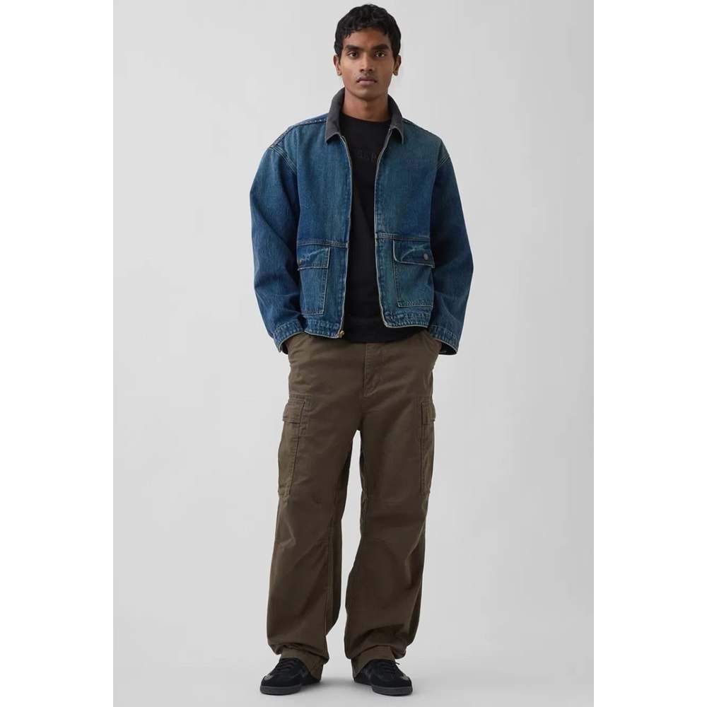 Gap Everyday Soft Gap Mini Logo T-Shirt 799323 Kısa Kol Tişört Erkek T-Shirt