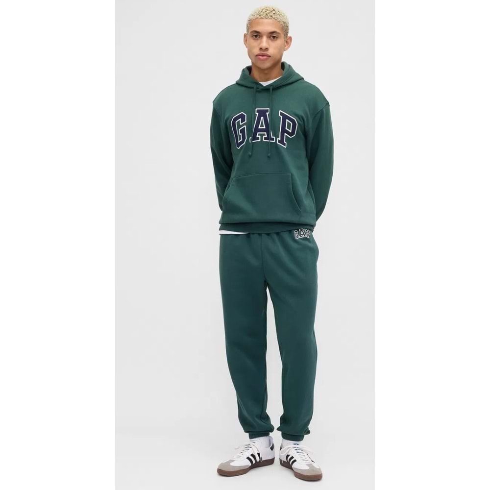 Gap V-Herıtage 674147 Logo Gap Logo Jogger Fransız Havlu Kumaş Erkek Eşofman Altı