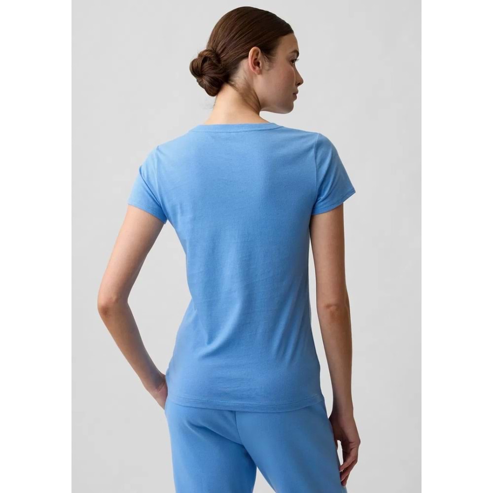 Gap Logo T-Shirt 729555022 V-Gap Ss Clsc Tee Kadın Tişört