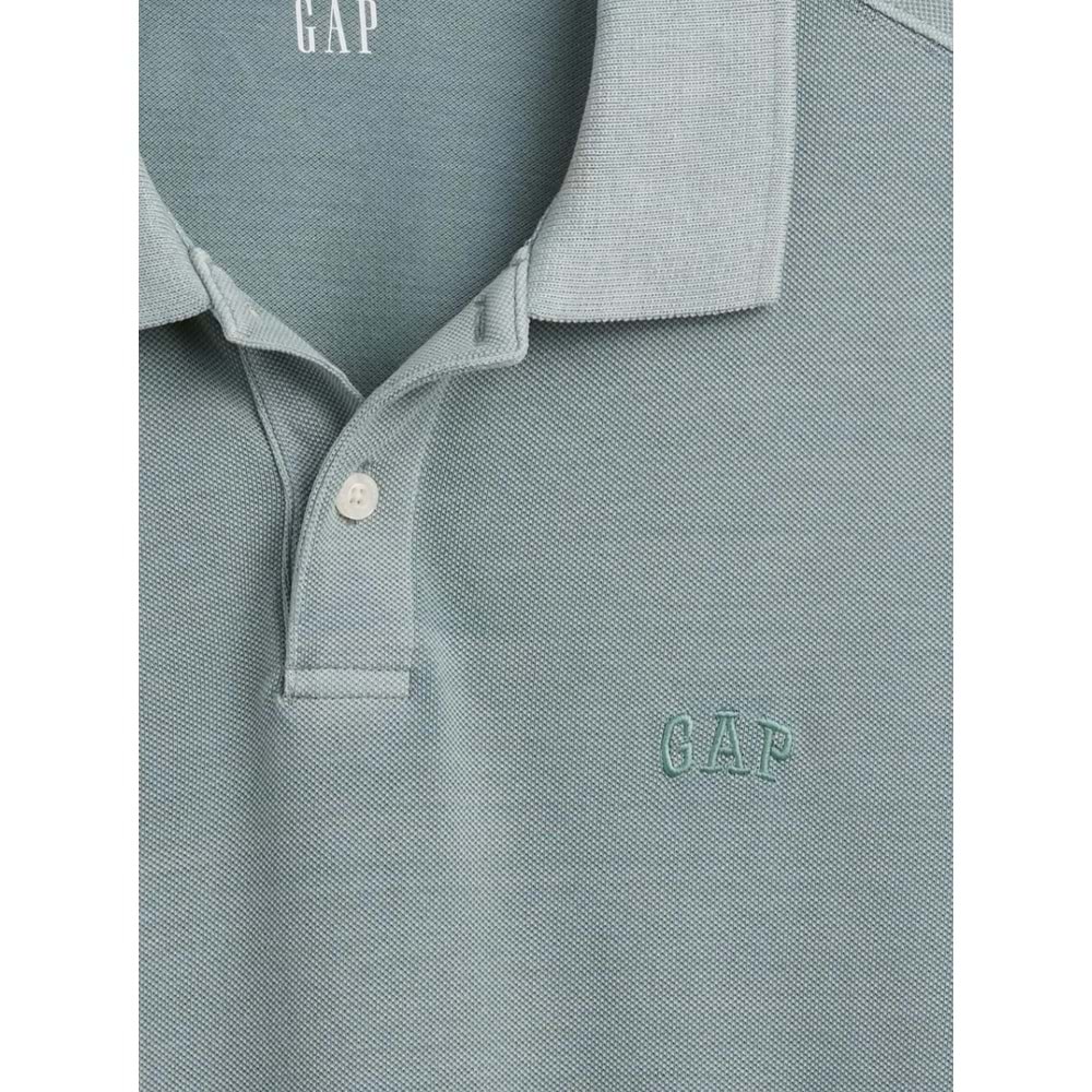 Gap Logo Pike Polo Yaka T-Shirt 586306043 Kısa Kol Tişört Erkek T-Shirt