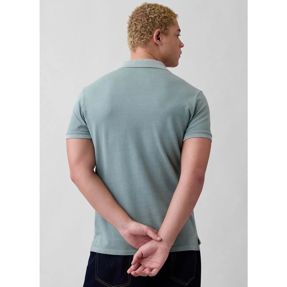 Gap Logo Pike Polo Yaka T-Shirt 586306043 Kısa Kol Tişört Erkek T-Shirt