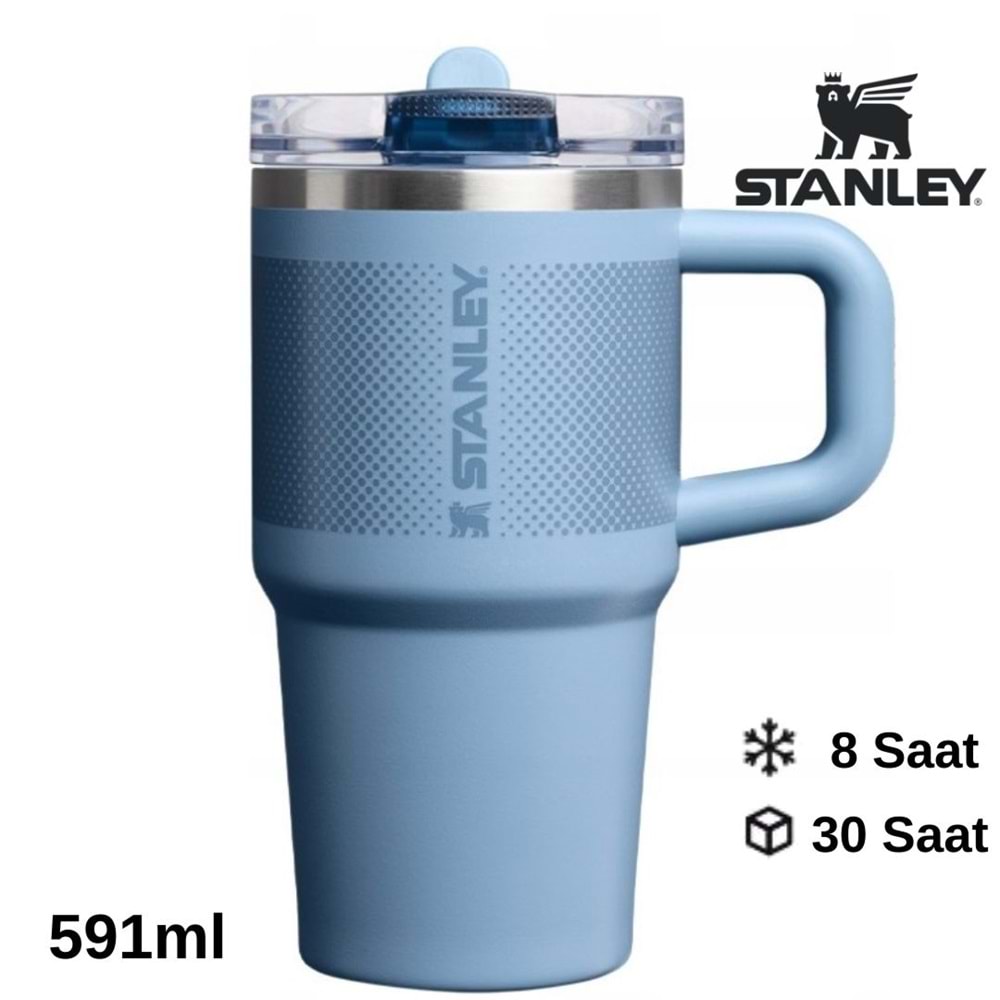 Stanley The Quencher ProTour Flip Straw Pipetli Termos 0,60 LT Pipetli Matara