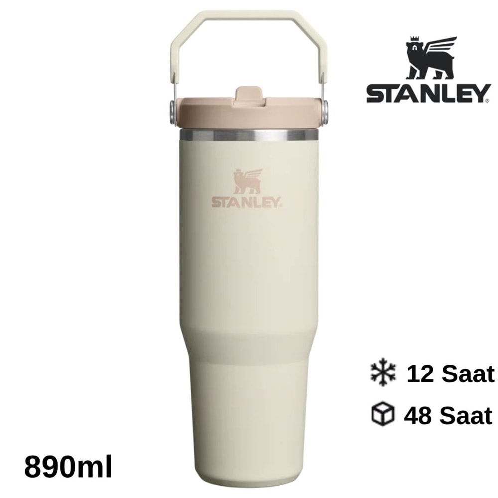Stanley The IceFlow Flip Straw Pipetli Termos Bardak 0.89 LT Matara
