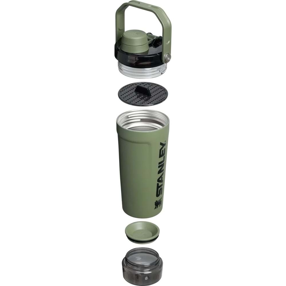 Stanley Activate Shaker 0,60 LT Termos Sporcu Matarası Toz Depolama Kapasiteli Matara