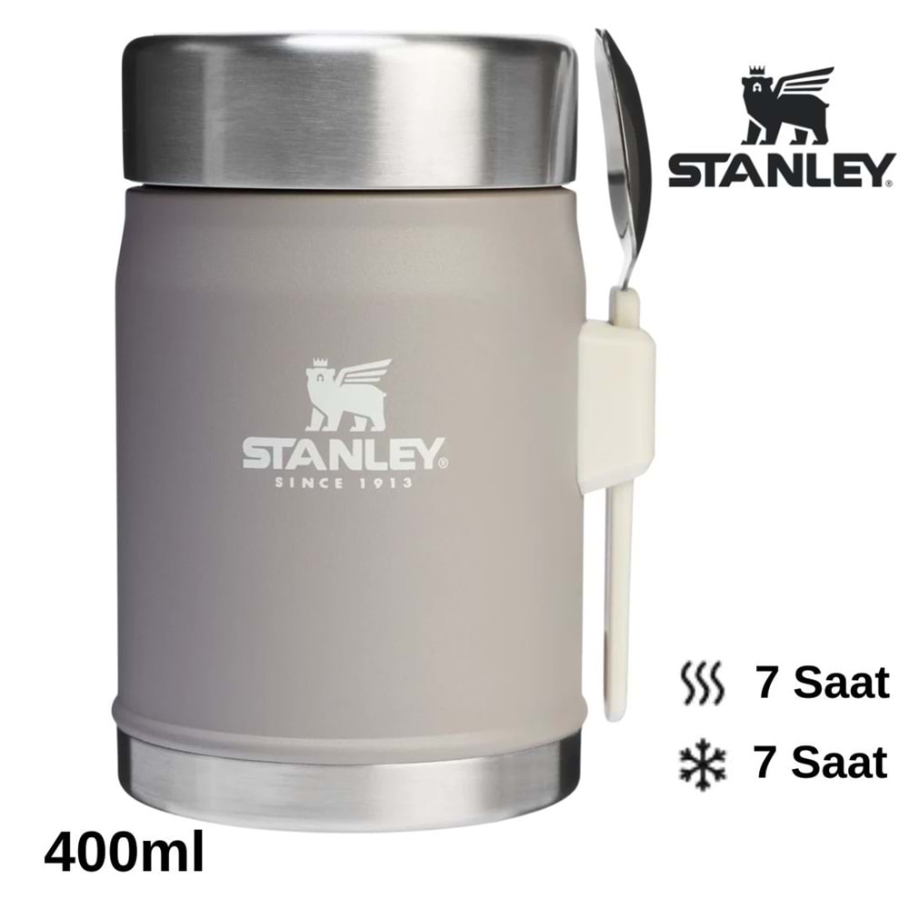 Stanley Classic Legendary Kaşıklı Yemek Termosu 0.4L Termos Kamp Matara
