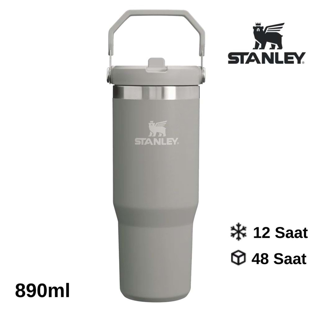 Stanley The IceFlow Flip Straw Pipetli Termos Bardak 0.89 LT Matara