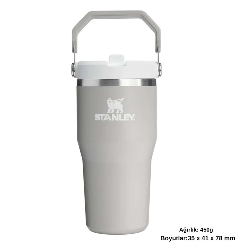 Stanley The IceFlow Flip Straw Pipetli Termos Bardak 0.59 LT Matara