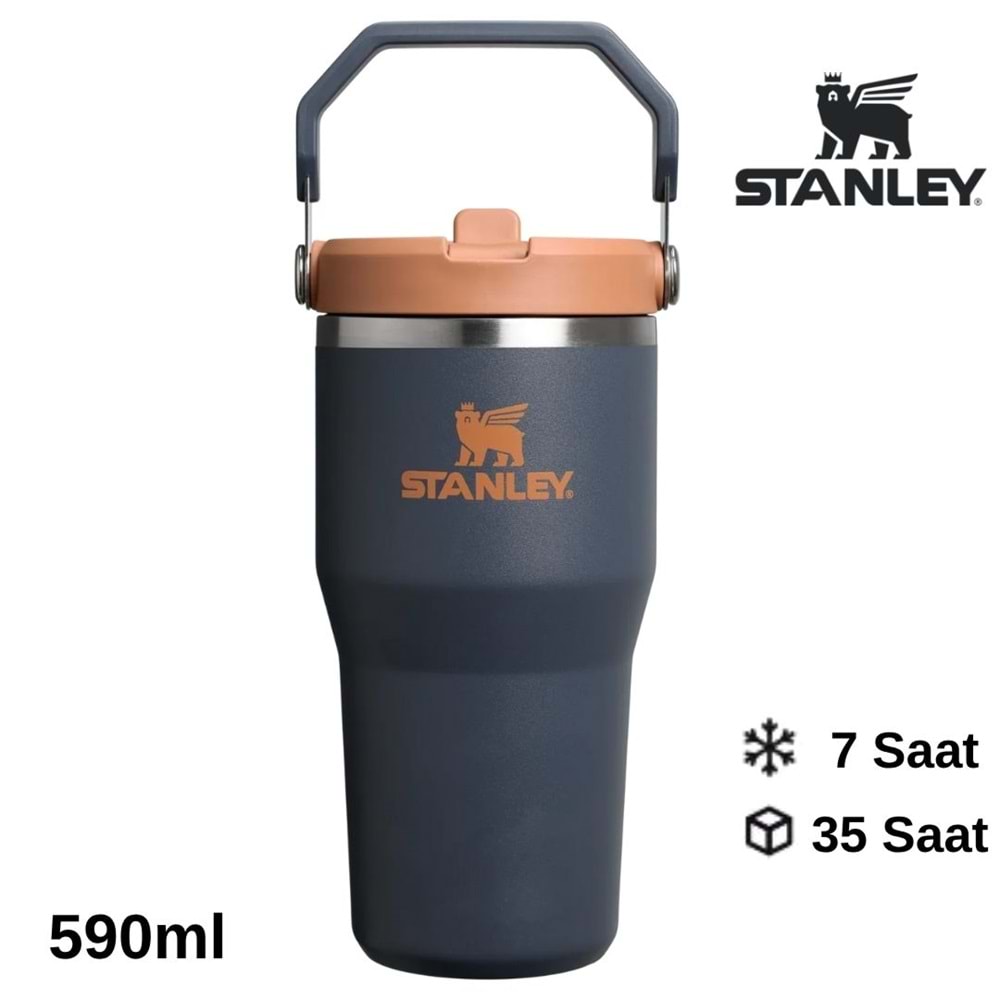 Stanley The IceFlow Flip Straw Pipetli Termos Bardak 0.59 LT Matara