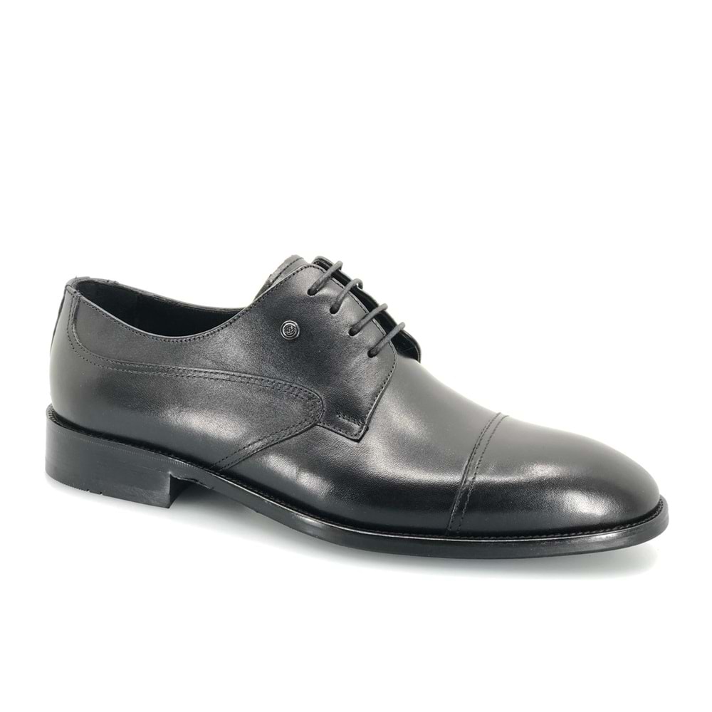 Aronay %100 Hakiki Deri Bağcıklı Jurdan Kösele Erkek Klasik Ayakkabı