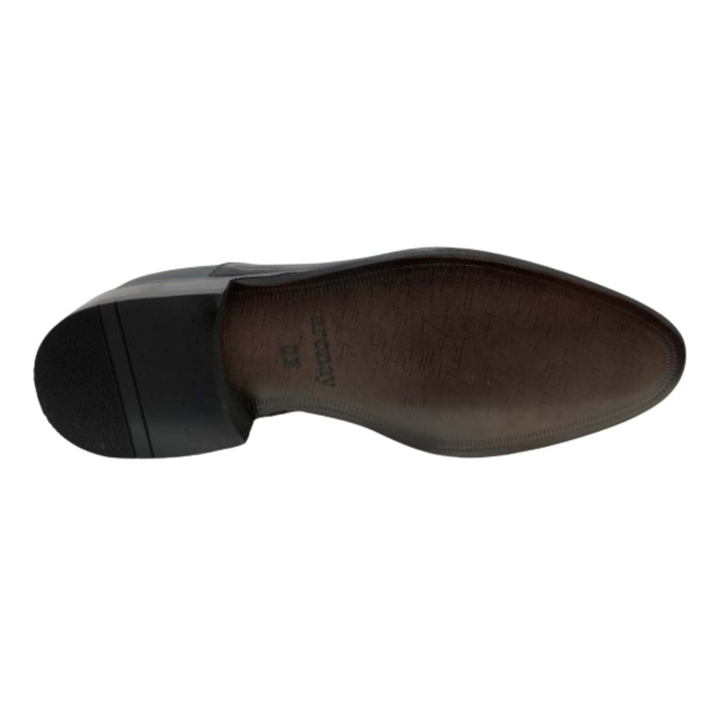 Aronay %100 Hakiki Deri Bağcıklı Jurdan Kösele Erkek Klasik Ayakkabı