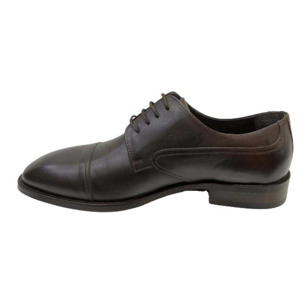 Aronay %100 Hakiki Deri Bağcıklı Jurdan Kösele Erkek Klasik Ayakkabı