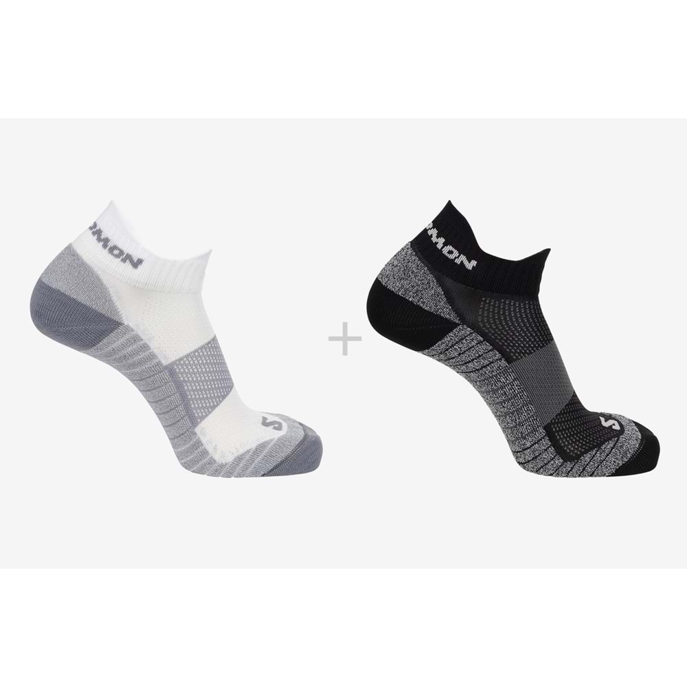Salomon LC2093600 Aero Ankle 2 Pack 2 Parça-Adet Unisex Çorap