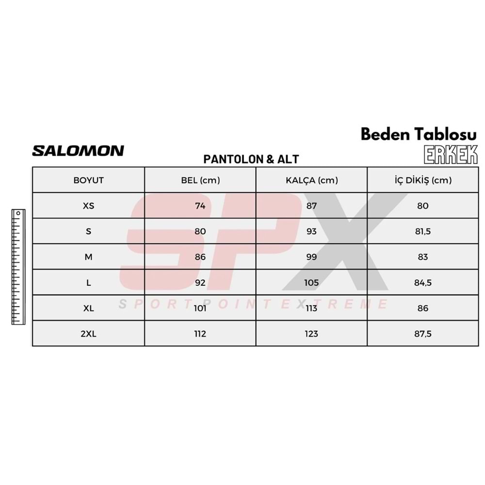 Salomon LC2209800 Wayfarer Ease Erkek Outdoor Kamp Pantolonu