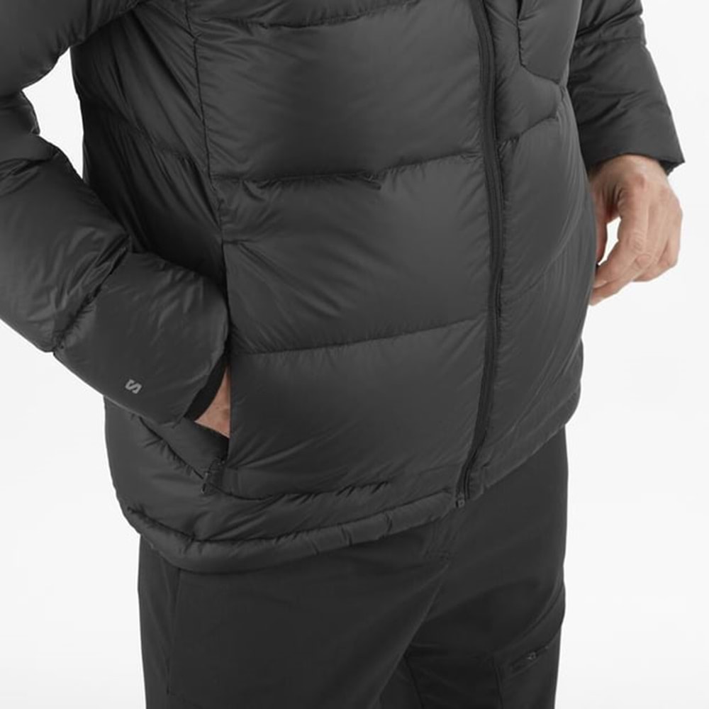 Salomon LC2361000 Outline Down Hooded 800 Dolum Kaz Tüyü Erkek Mont