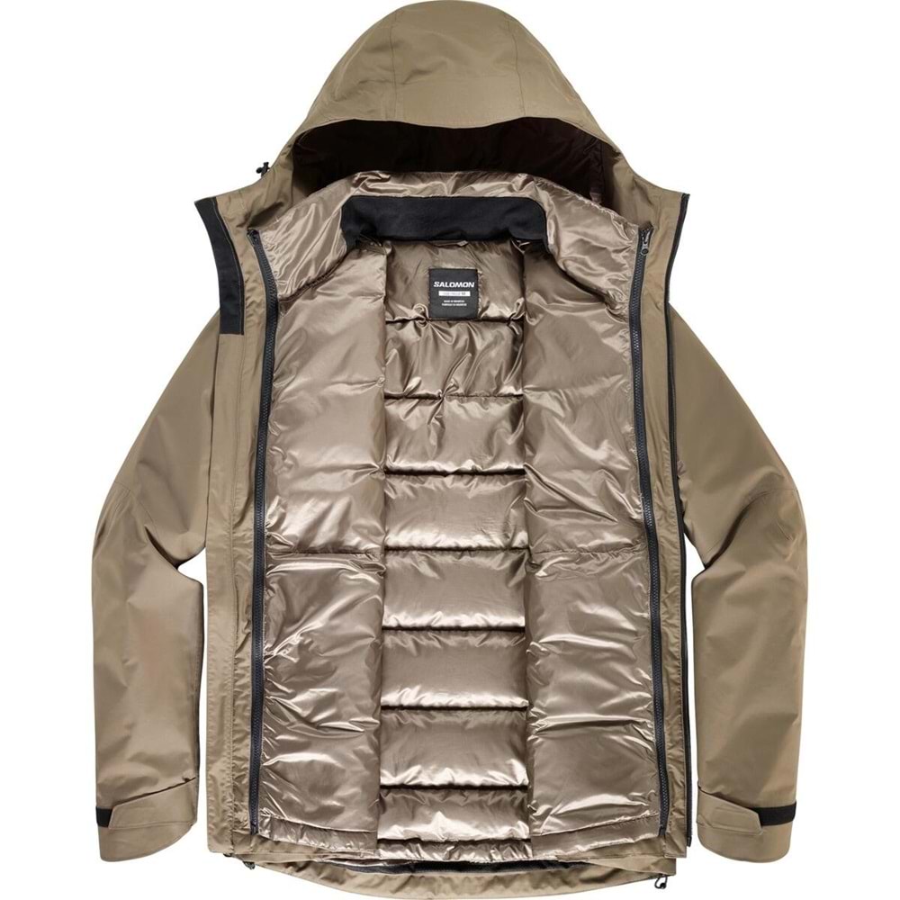 Salomon LC2353100 Patroller 3ın1 Down 600 Dolum Kaz Tüyü Erkek Mont