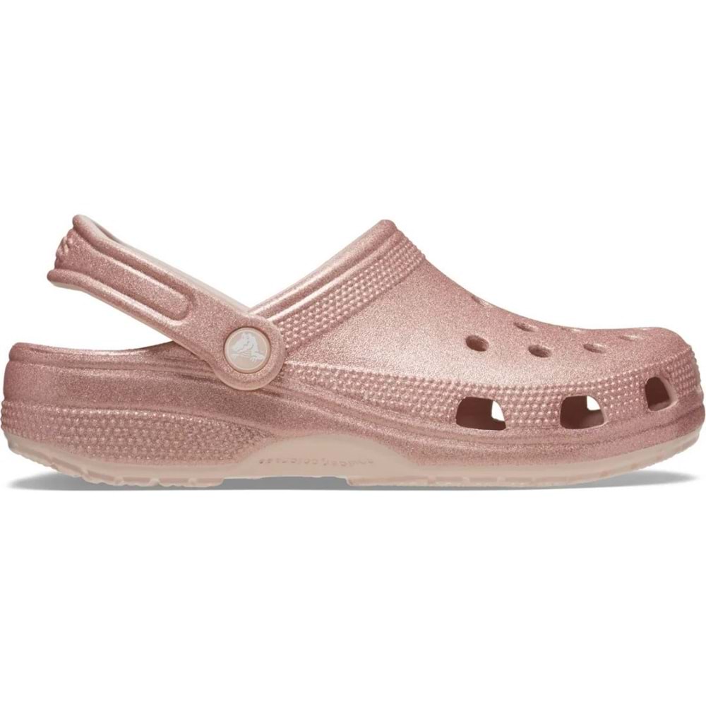 Crocs Classic Glitter Clog 205942 Sabo Doktor ve Hemşire Terliği Ortapedik Unisex Terlik