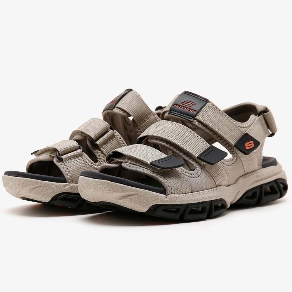Skechers Atlan-Bodie 210444-TAN Ortopedik Erkek Sandalet