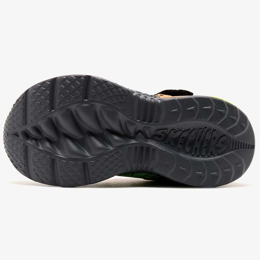 Skechers Dino Lights 400615L-BKOR Ortopedik Işıklı Çocuk Spor Ayakkabı