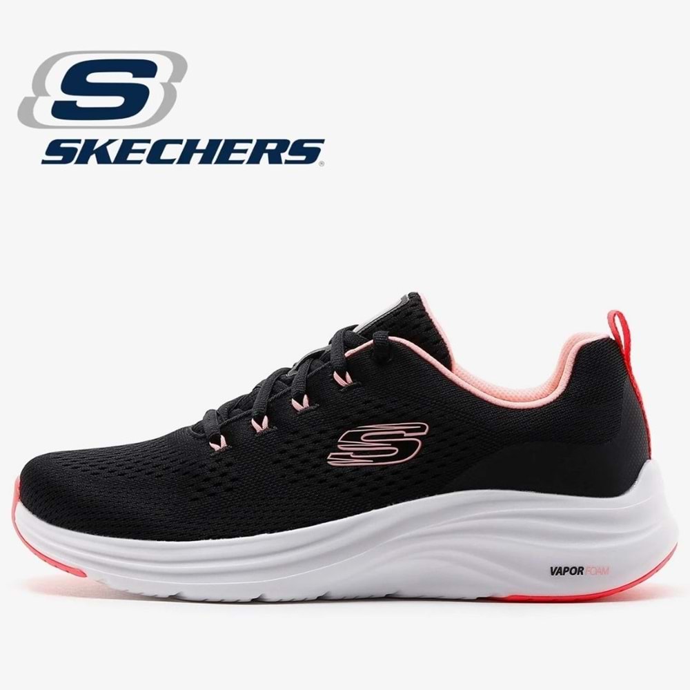 Skechers Vapor Foam Fresh Trend 150024-BKPK Unisex Spor Ayakkabı