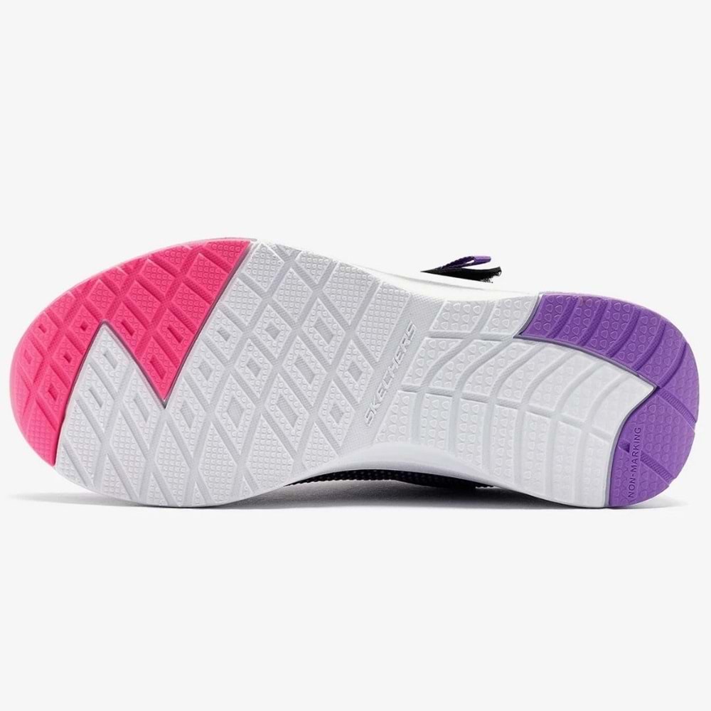 Skechers Dynamic Tread Journey Time 303387L-BKHP Waterproof Ortopedik Çocuk Spor Ayakkabı