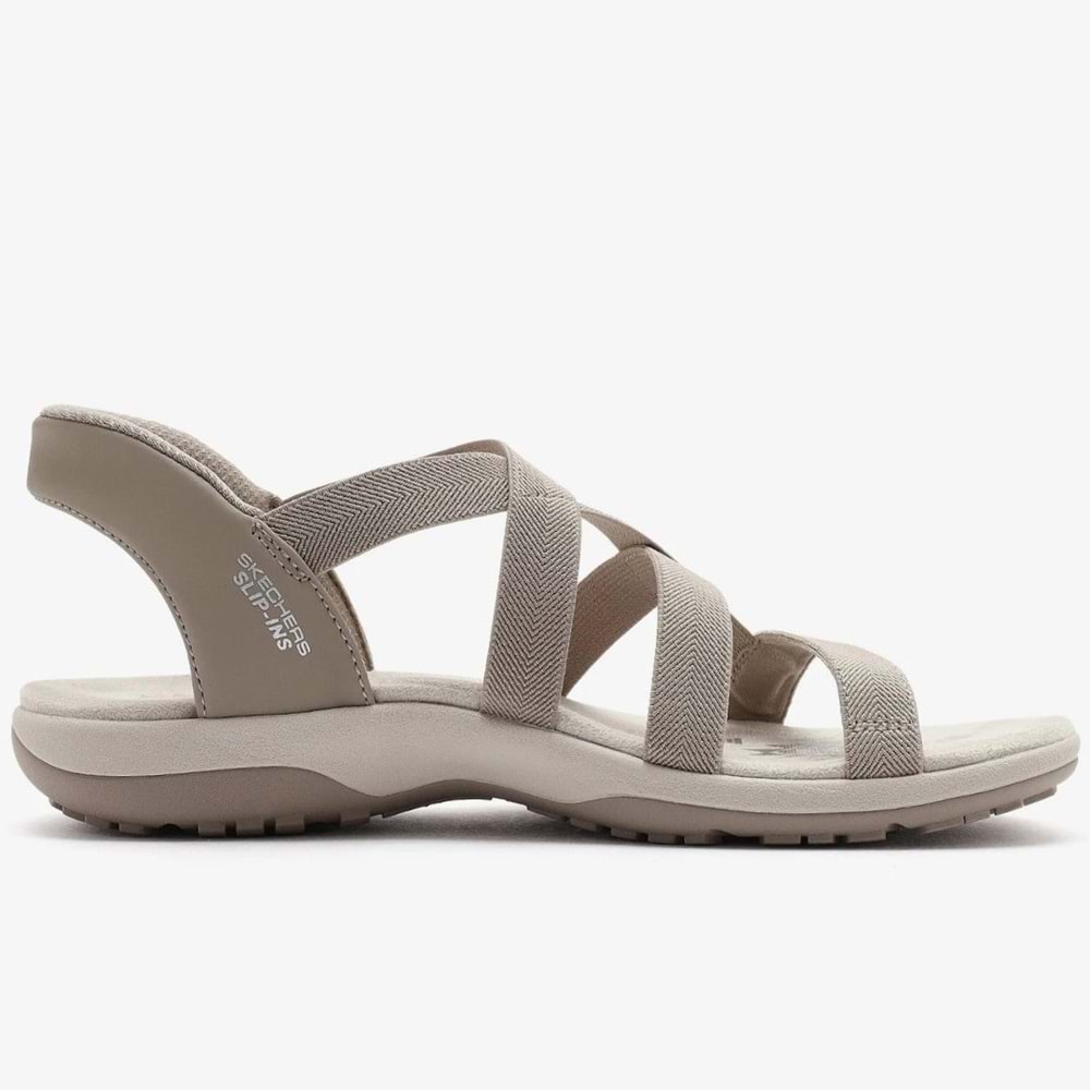 Skechers Reggae Slim-Stretch Flex 163460 Ortopedik Kadın Sandalet