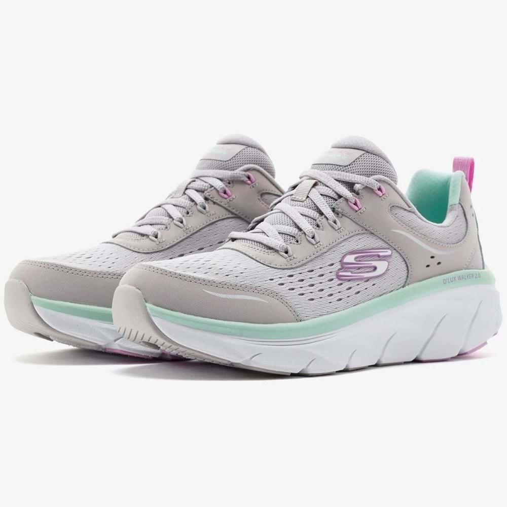 Skechers D'lux Walker 2.0 Daisy Doll 150093-GYMT Unisex Spor Ayakkabı