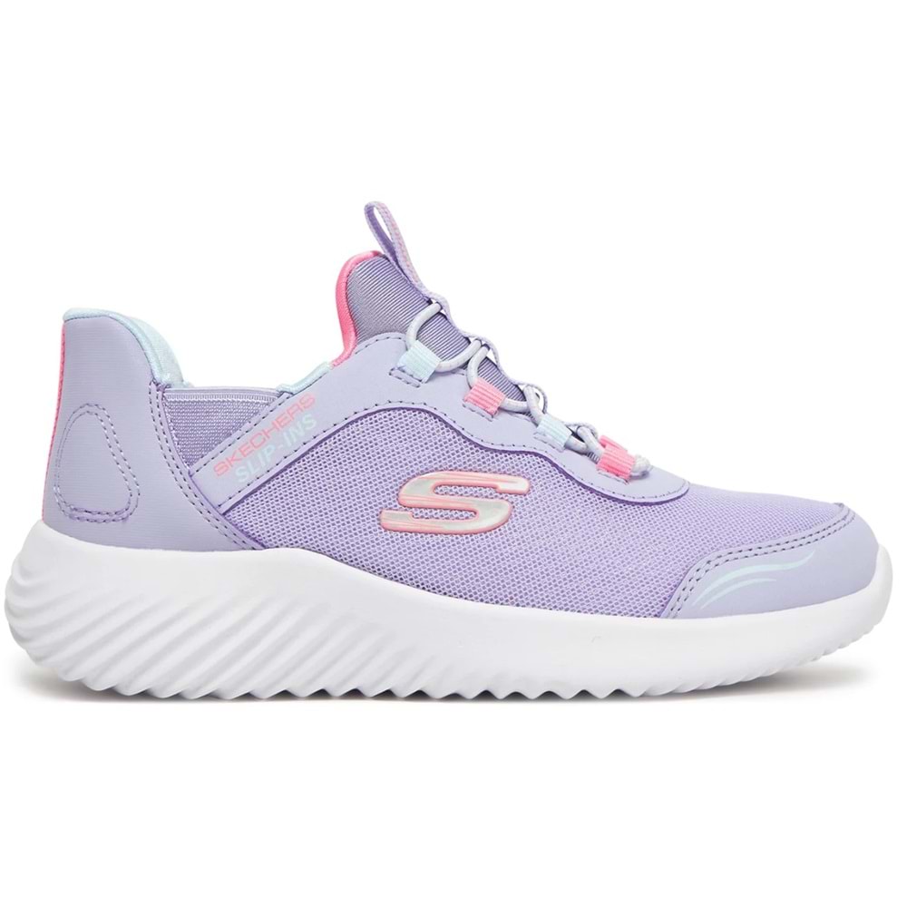 Skechers Bounder Slip-İns Simle Cute 303585L-LAV Ortopedik Çocuk Spor Ayakkabı