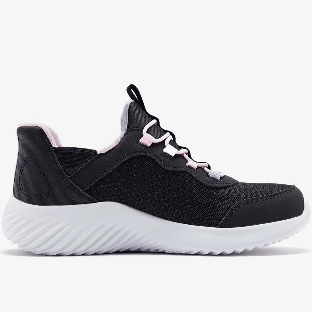 Skechers Bounder Slip-İns Simle Cute 303585L-BLK Ortopedik Çocuk Spor Ayakkabı