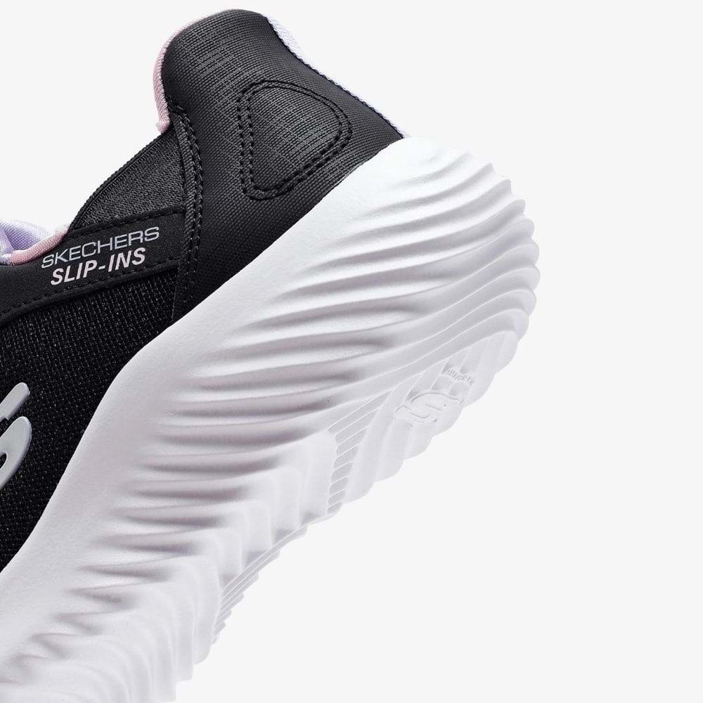Skechers Bounder Slip-İns Simle Cute 303585L-BLK Ortopedik Çocuk Spor Ayakkabı