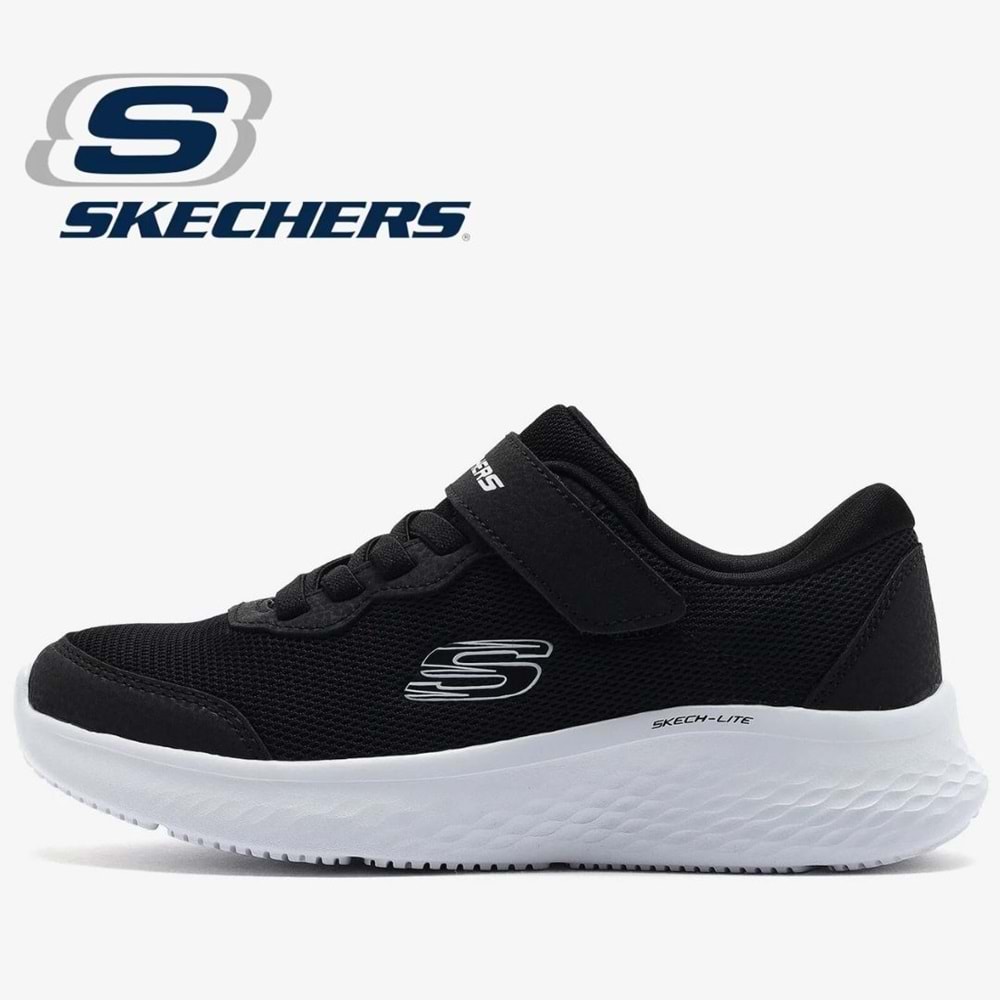Skechers Skech-lite Pro 303934L-BLK Ortopedik Çocuk Spor Ayakkabı