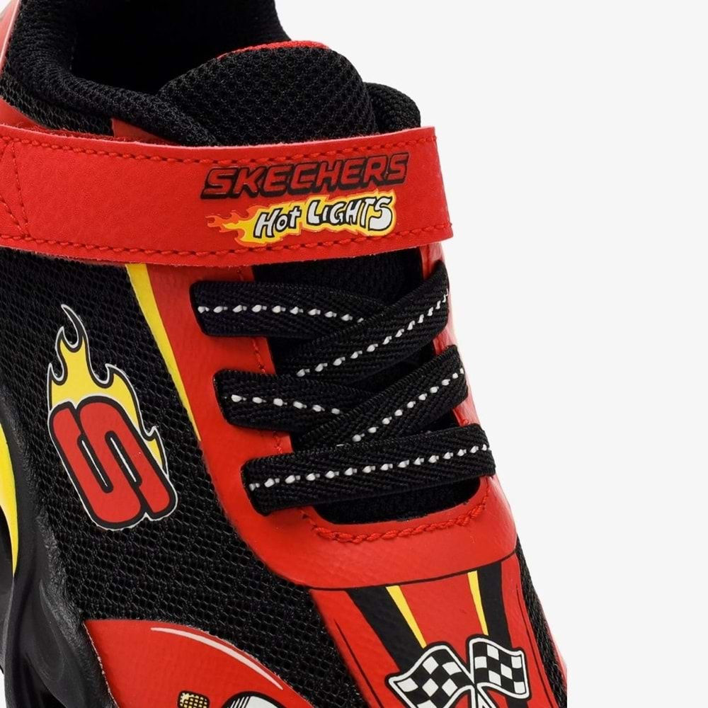 Skechers Thermo-flash - Wheel Buddies 402306N-RDBK Işıklı Ortopedik Çocuk Spor Ayakkabı