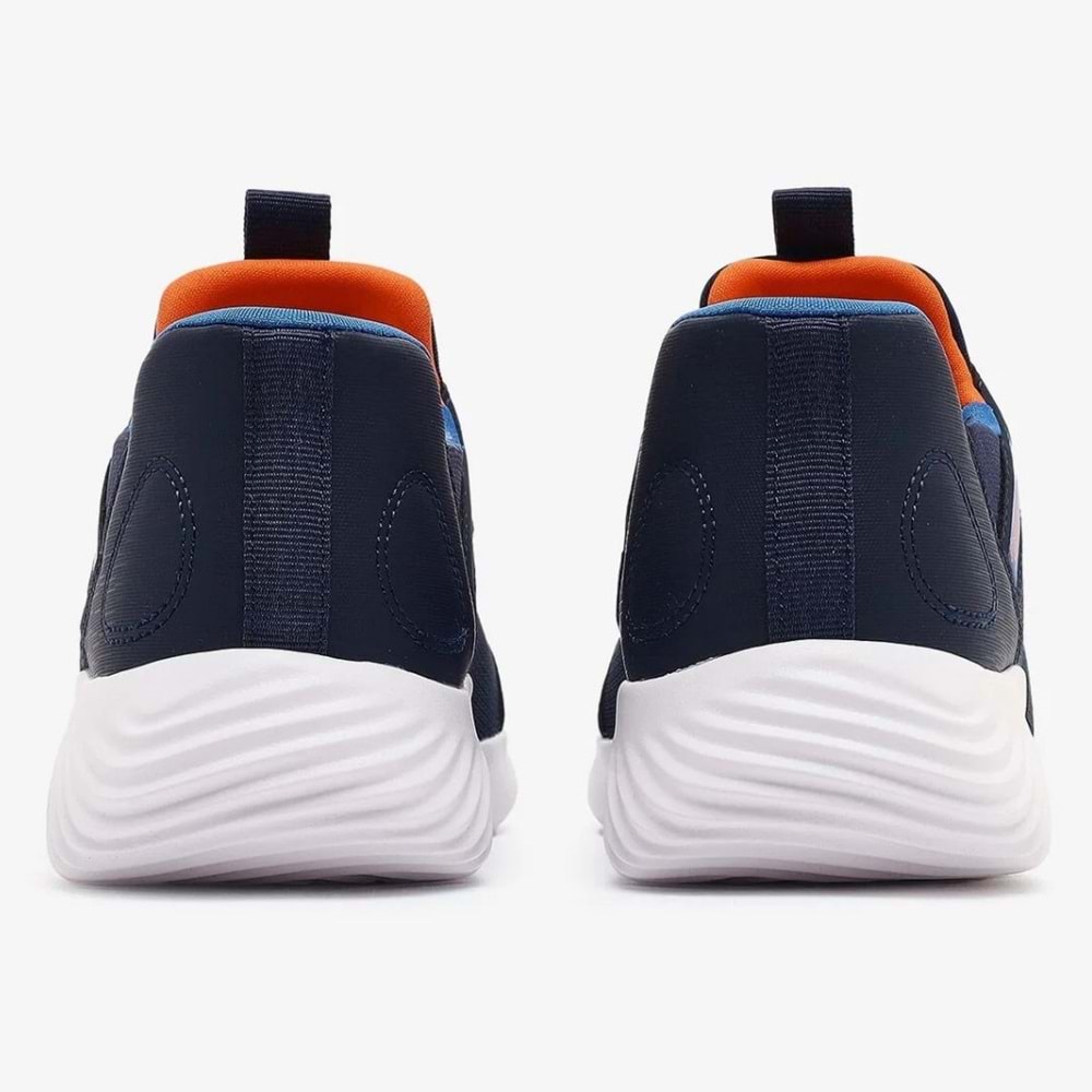 Skechers Bounder Slip-İns Brısk-Burst 403822L-NVBL Ortopedik Çocuk Spor Ayakkabı
