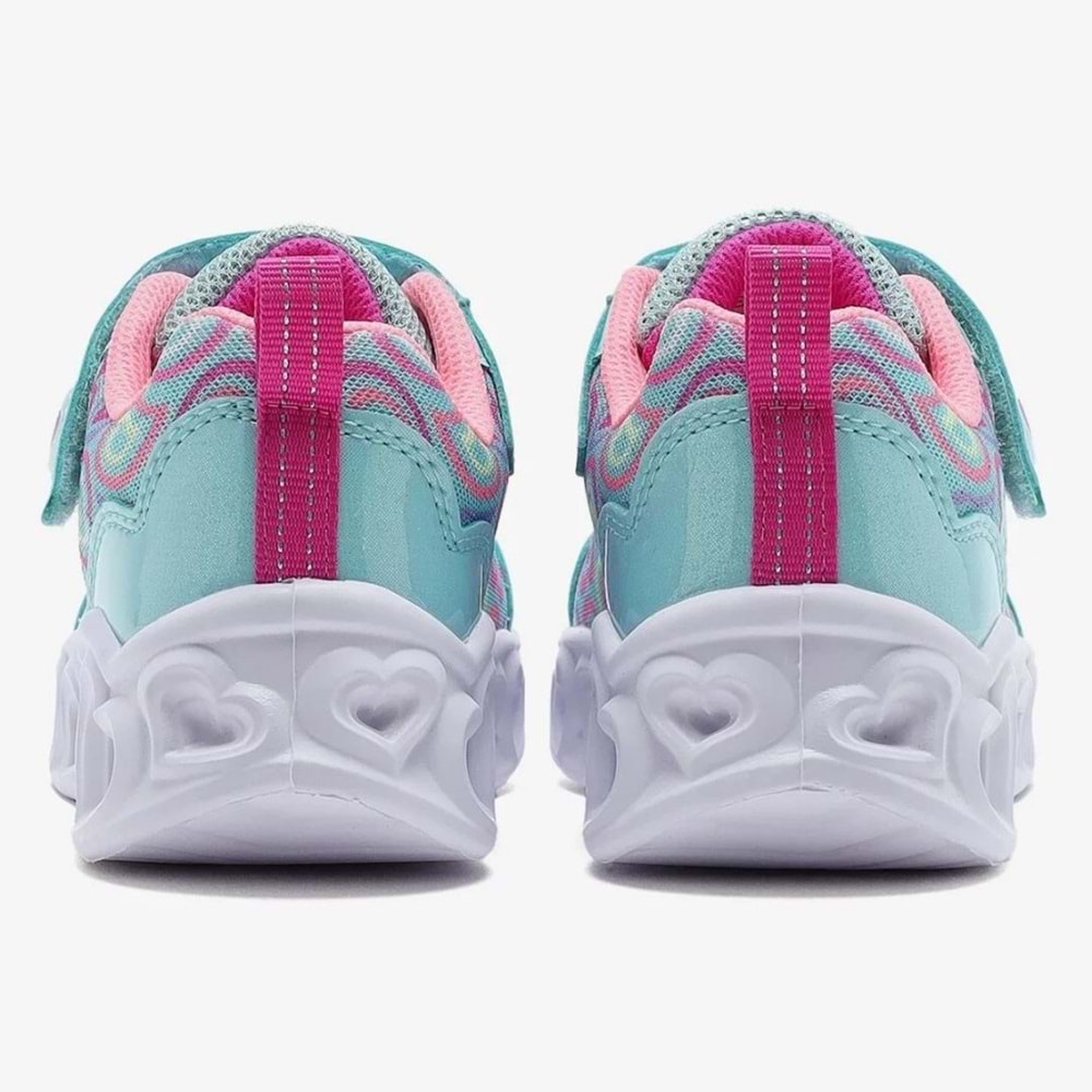 Skechers Heart Lights - Boogıe Love 303257L-MTMT Ortopedik Işıklı Çocuk Spor Ayakkabı