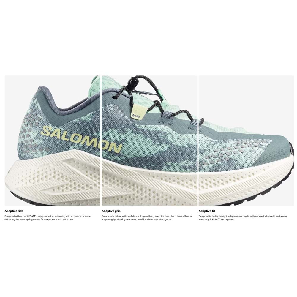 Salomon Aero Glide 4 Grvl L47175700 Patika Koşu Ayakkabısı Unisex Spor Ayakkabı