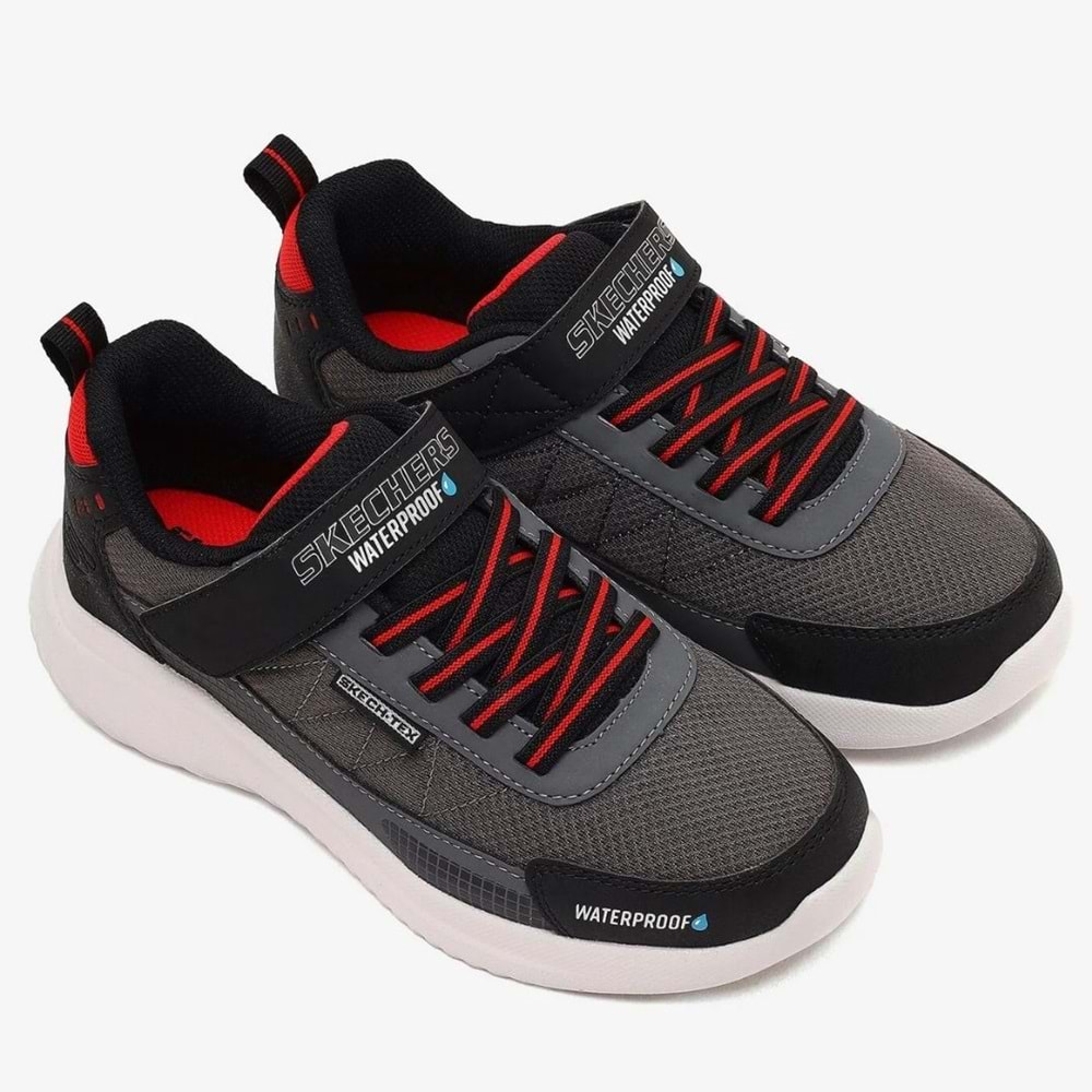 Skechers Bounder 2.0 Aqua Pace Waterproof 406341L-BKCC Ortopedik Çocuk Spor Ayakkabı