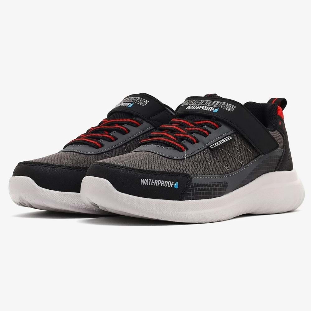 Skechers Bounder 2.0 Aqua Pace Waterproof 406341L-BKCC Ortopedik Çocuk Spor Ayakkabı