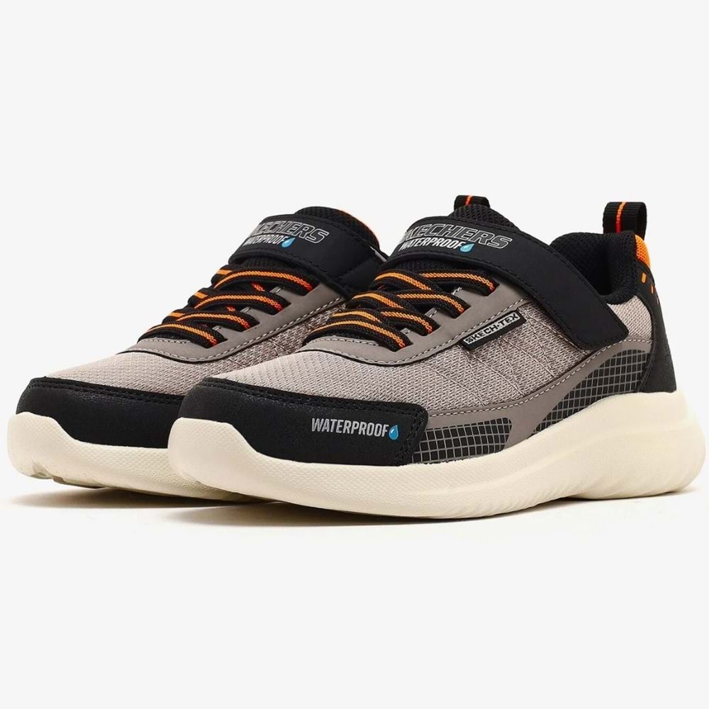 Skechers Bounder 2.0 Aqua Pace Waterproof 406341L-BRTP Ortopedik Çocuk Spor Ayakkabı