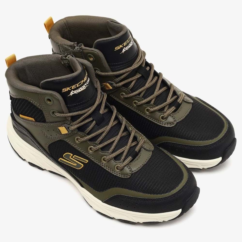 Skechers Hillcrest 2.0 Woodrock Peak 237804-OLBK Water Repellent Outdoor Erkek Bot